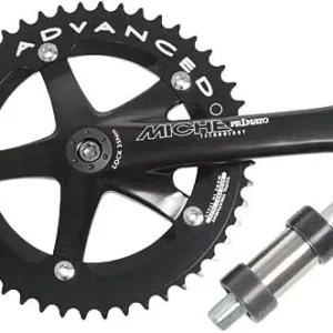 Rabatt Miche Kettenradgarnitur Pista 48 Zähne 170 mm schwarz