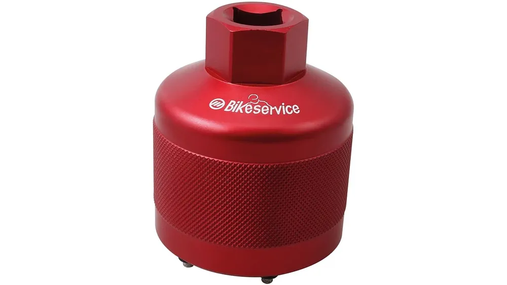 Expressversand Bikeservice Gabelkappenschlüssel 46 mm, für MARZOCCHI Gabel, 6-Zapfen