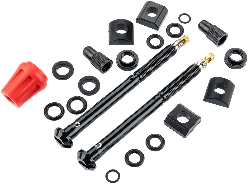 Quarq Ventil TyreWiz 2.0 schwarz Länge D, für Felgentiefe 22,6 29,8 mm Neue Kollektion