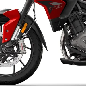 Zertifiziert BODYSTYLE Kotflügelverlängerung vorne ABS Kunststoff schwarz-matt für TRIUMPH Tiger 900 / GT