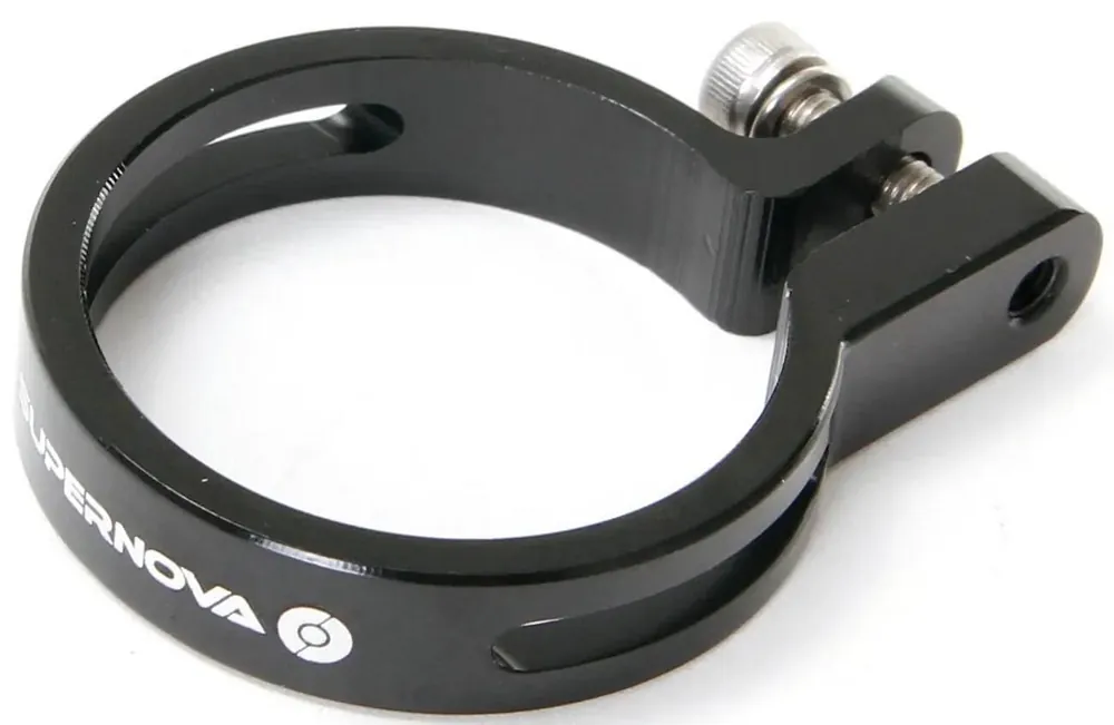 Begrenztes Angebot Supernova Sattelklemmschelle 27,2 mm schwarz