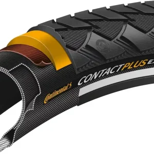 Continental Contact Plus Reifen 28 × 1,75" schwarz Online Kaufen