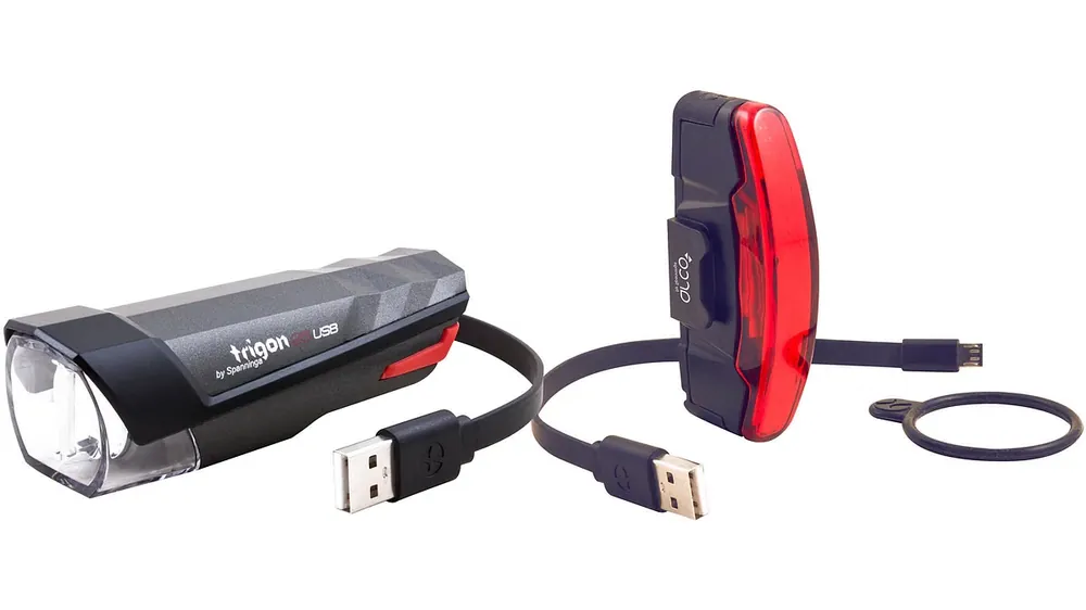 Begrenztes Angebot Spanninga Leuchten-Set Trigon 25 / Arco Rear