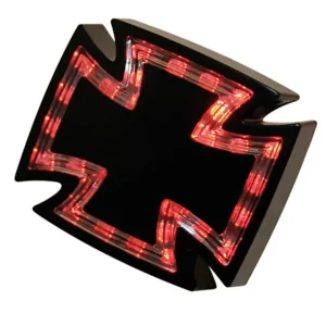 HIGHSIDER pro Gothic LED Rücklicht Schwarz/Transparent (1Stck) Günstig