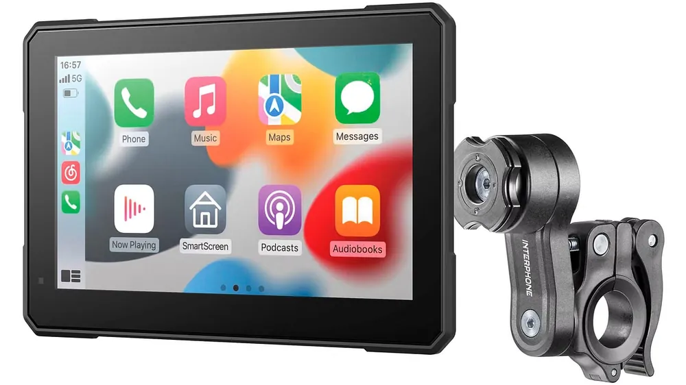 Neue Kollektion INTERPHONE SYNC 70 Car Play Android AUTO 7"