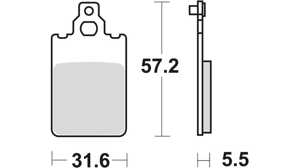 Highlight TRW Bremsbelag MCB 578 mit Zulassung