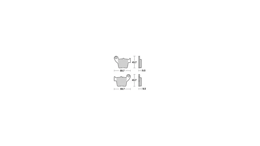 TRW Bremsbelag MCB 730 Angebot