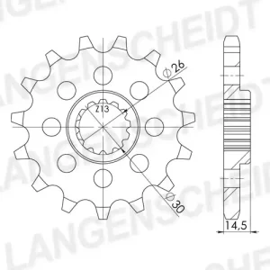 Supersprox Ritzel 630 15Z Sonderaktion