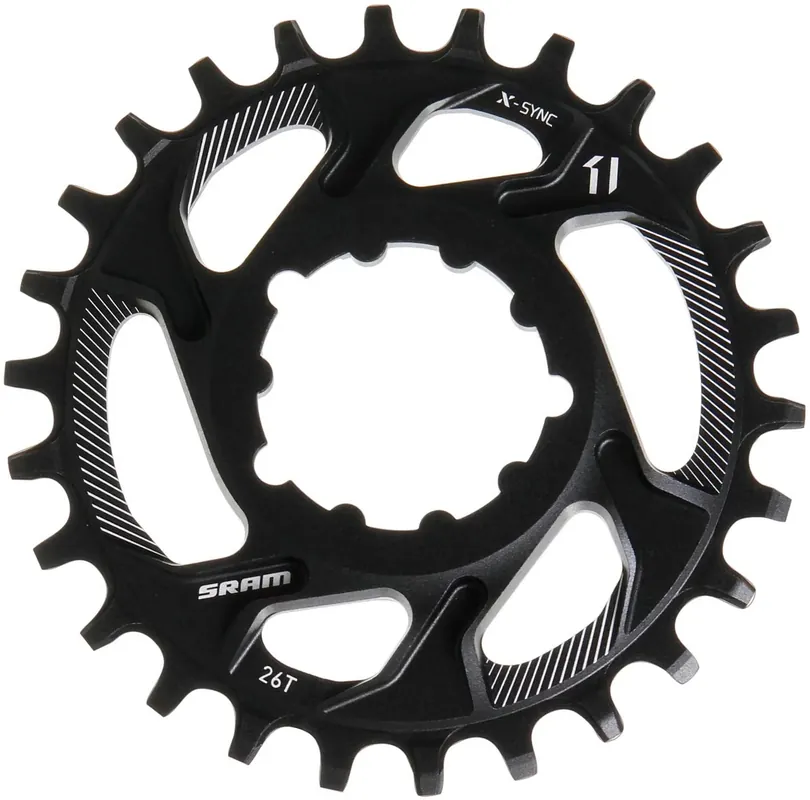 Geprüft SRAM Kettenblatt X-Sync 26 Zähne schwarz
