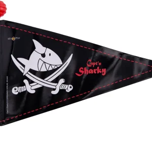 Sonderangebot Bike Fashion Sicherheitswimpel Capt‘n Sharky