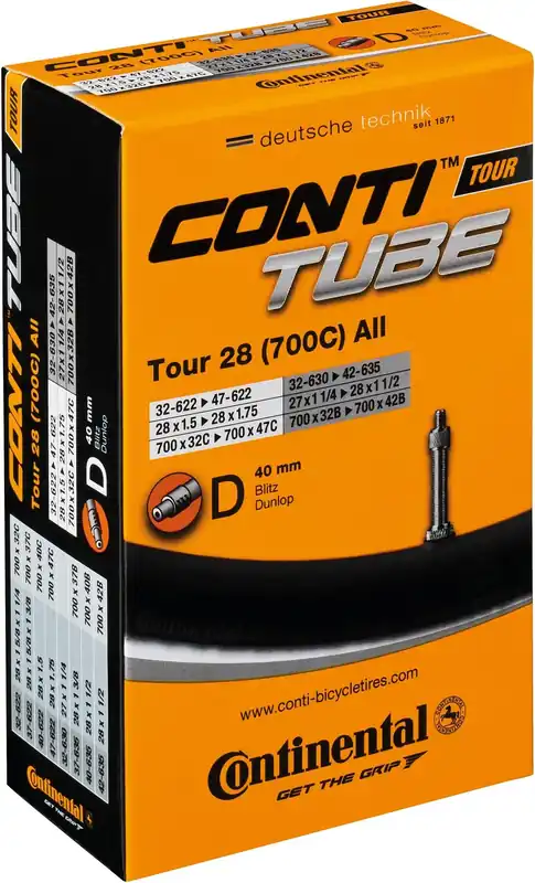 Saisonangebot Continental Schlauch Tour All 28 Zoll Blitzventil
