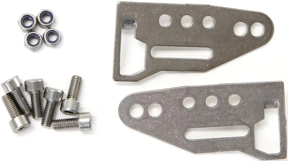 Günstig Pletscher Strebenendplatte verstellbar silber Standard