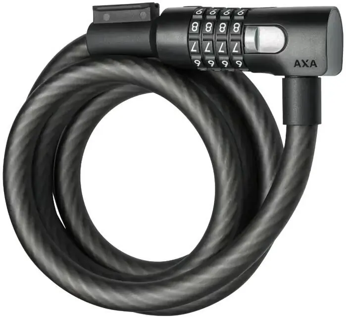 Jetzt Bestellen Axa Resolute Kabelschloss 15 mm 180 cm schwarz