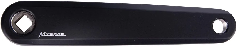 Angebot Miranda Kurbel Delta 0 175 mm rechts schwarz 4-kant, 12 mm Q-Faktor