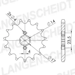 Supersprox Ritzel 420 13Z Angebot