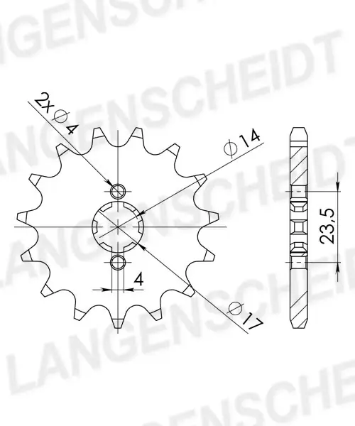 Supersprox Ritzel 420 13Z Angebot