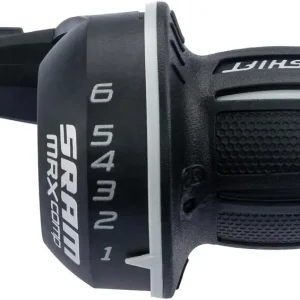 Heißes Angebot SRAM Drehgriffschalter Grip Shift MRX Comp 6-fach schwarz/weiß