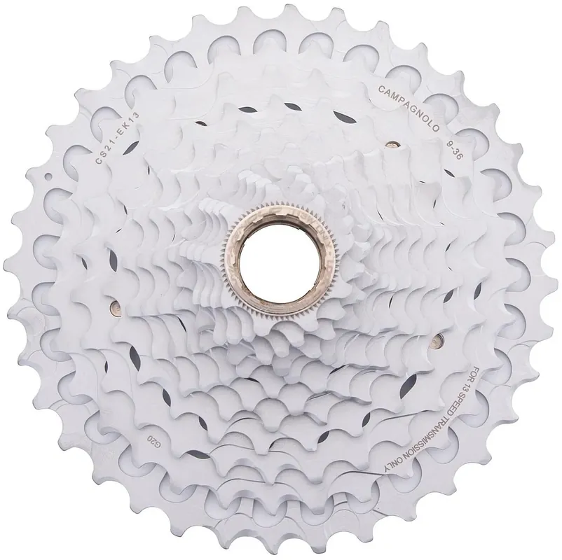 Campagnolo Kassette Ekar 13s 9-10-11-12-13-14-16-18-20-23-27-31-36 Zähne silber Neue Ware
