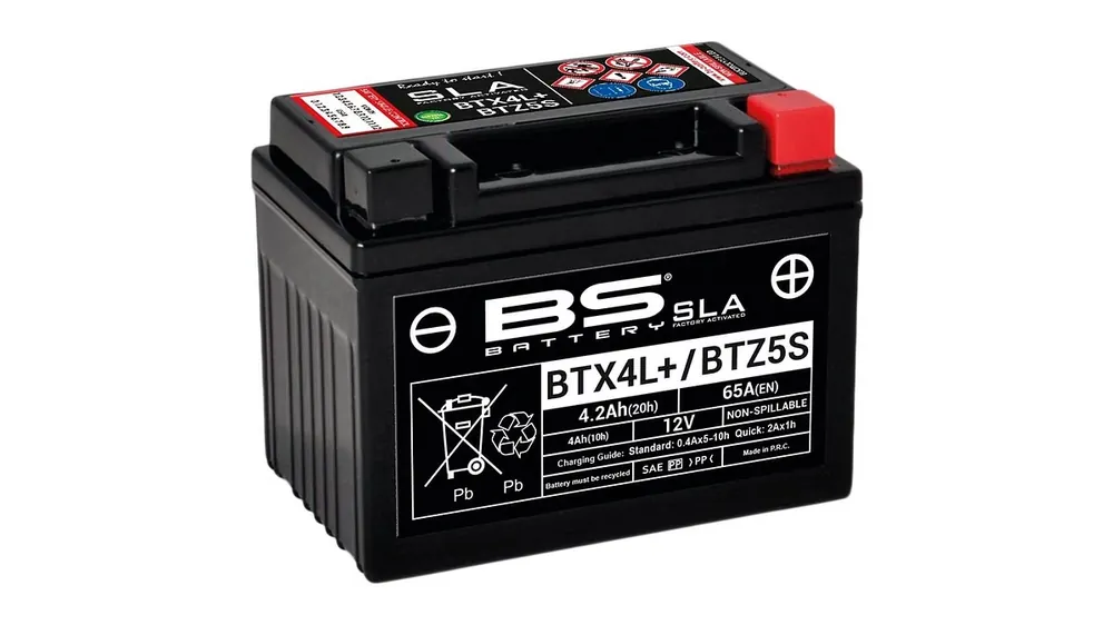 Jetzt Bestellen BS-Battery Batterie SLA BTX4L+ / BTZ5S