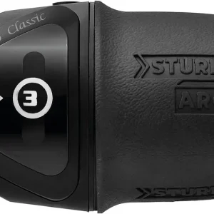 Sturmey Archer Drehgriffschalter Revoshifter 3-fach schwarz Echt