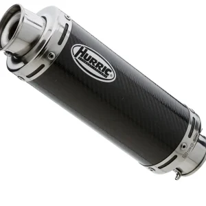 Hurric SLIP-ON Schalldämpfer Supersport Carbon für KAWASAKI Z750,Z750S Neue Ware