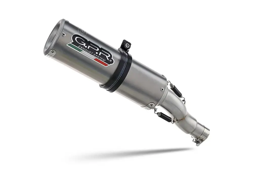 Aktuell GPR Endschalldämpfer Ducati Multistrada 950 V2 S 2021/2024 e5 M3 TITANIUM NATUral SP