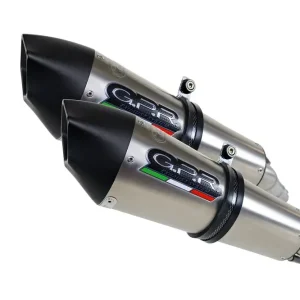Aktuell GPR Endschalldämpfer Triumph Speed Triple 1050 2011/15 e3 Pair EC-Approv. slip-on exhaust Gpe Ann