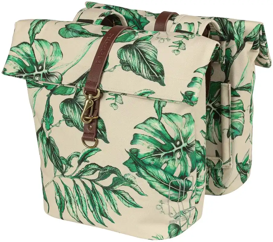Basil Ever Green Doppeltasche 28 l beige Beliebt