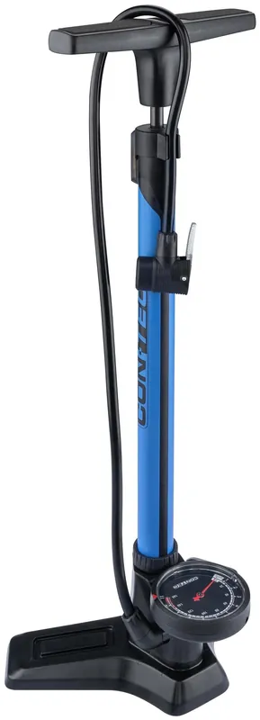Meistverkauft CONTEC Standpumpe Air Support Twist schwarz/blau