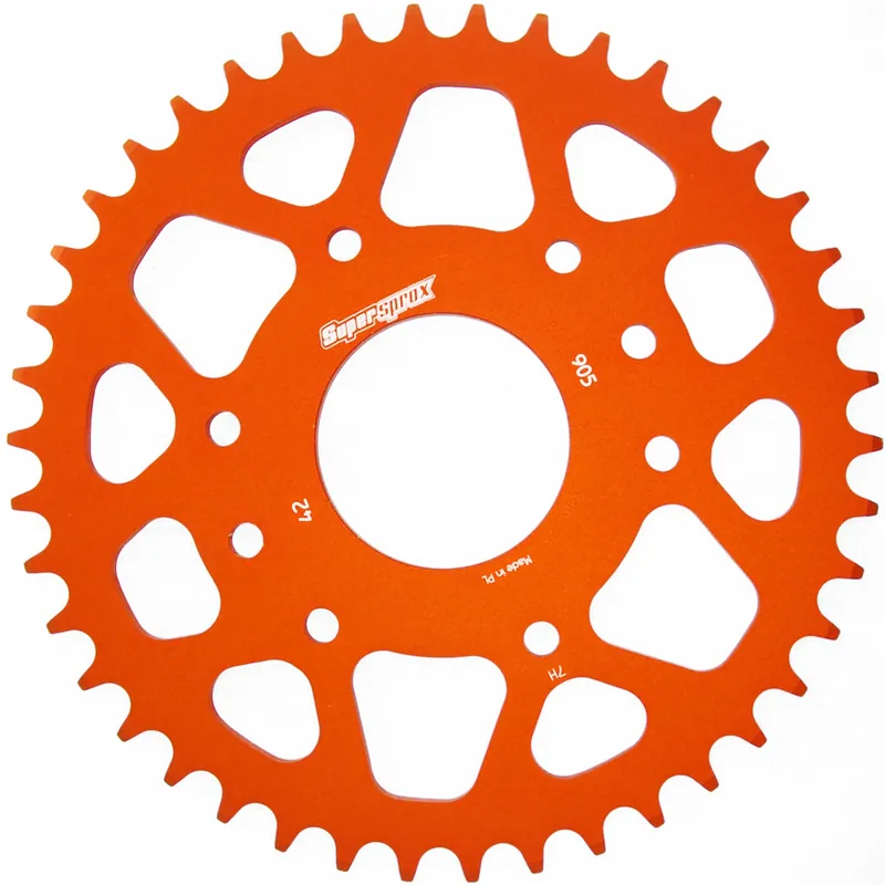 Neu Supersprox Alu-Kettenrad 520 42Z (Orange)