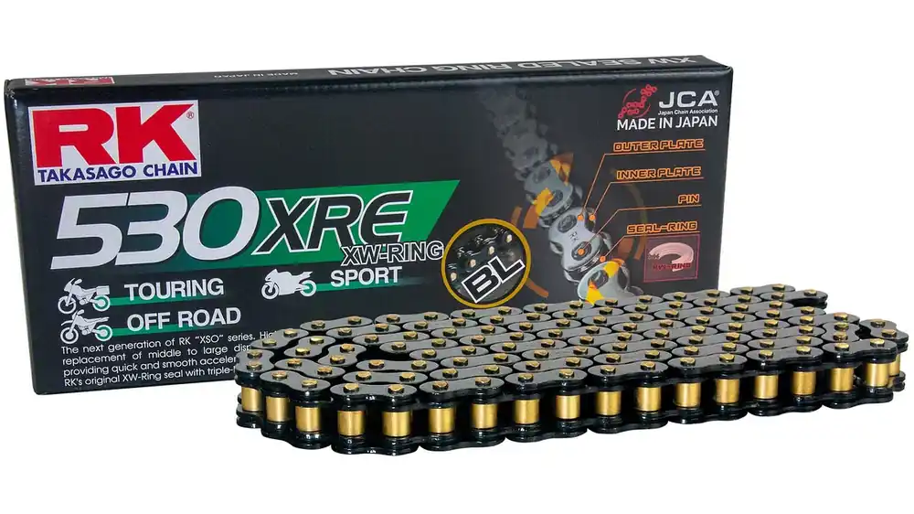 RK Kette BL530XRE Black Scale 126 Glieder Markenware