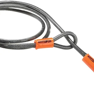 Preis Gesenkt KRYPTONITE Schlaufenkabel Kryptoflex Looped Cable 213 cm grau