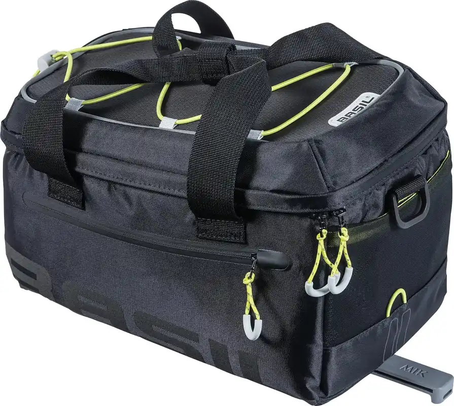Basil Miles Gepäckträgertasche 7 l schwarz,grün black lime MIK 2.0 Günstig