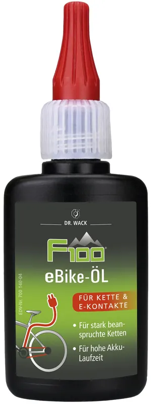 Dr. Wack F100 eBike-Öl 50 ml Tropfflasche Top-Seller