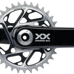 Top-Angebot SRAM Kettenradgarnitur XX SL Eagle Transmission 34 Zähne schwarz/silber 175 mm Kurbellänge