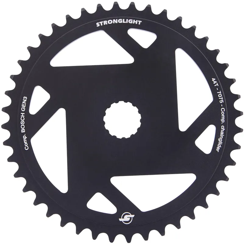 Stronglight Kettenblatt 44 Zähne Direct Mount schwarz Ausverkauf