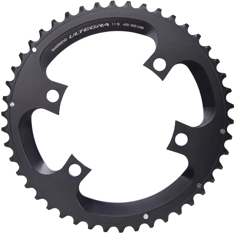 Beliebt Shimano Kettenblatt Ultegra FC-6800 46 Zähne schwarz