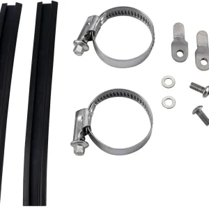 Tubus Montage-Set für Lowrider schwarz,silber Knallerangebot