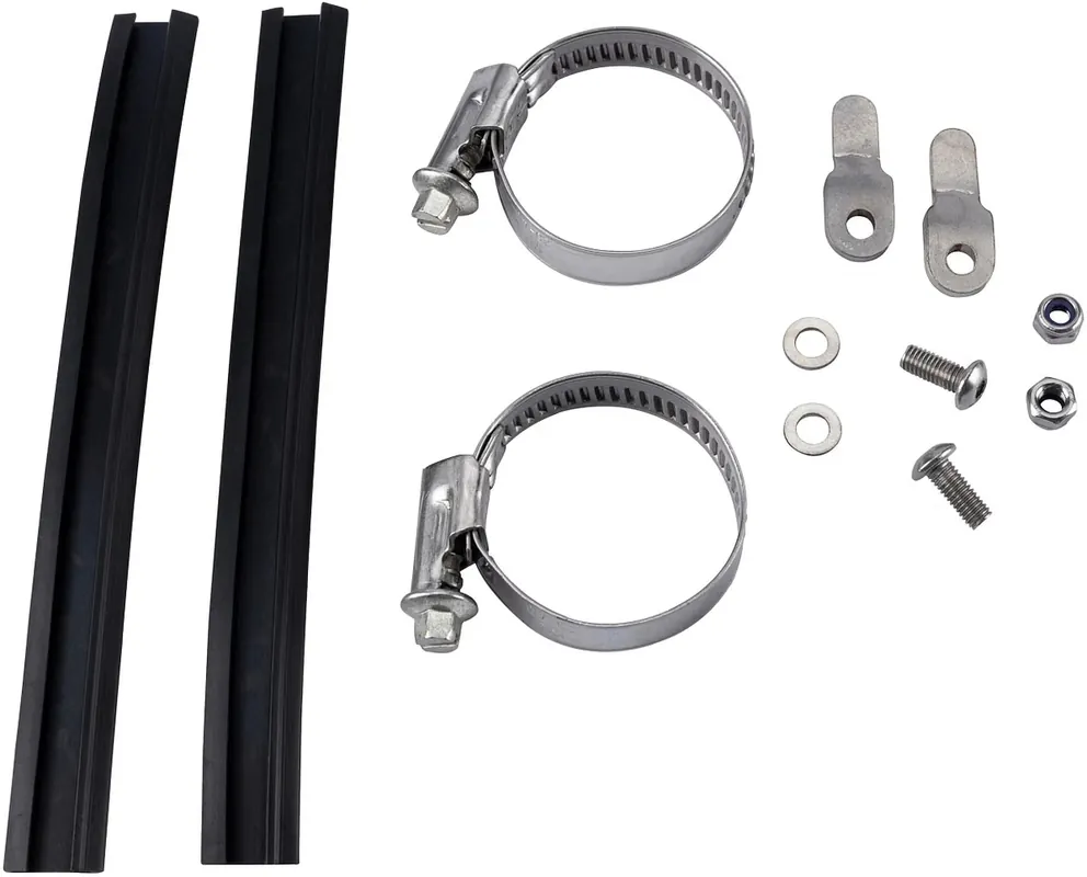 Tubus Montage-Set für Lowrider schwarz,silber Knallerangebot