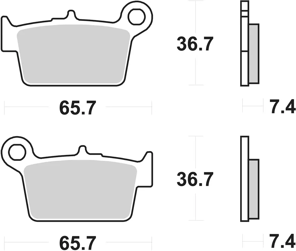 SBS Scooterbelag 199HF Street Ceramic Markenprodukt