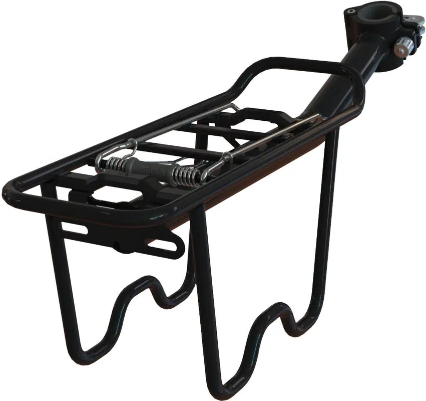 Zertifiziert AtranVelo Gepäckträger Tour 365 BS Seatpost AVS schwarz