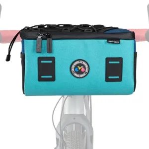 Neu CONTEC Lenkertasche Urban Nomad Front 4.2 ocean turquoise / midnight blue