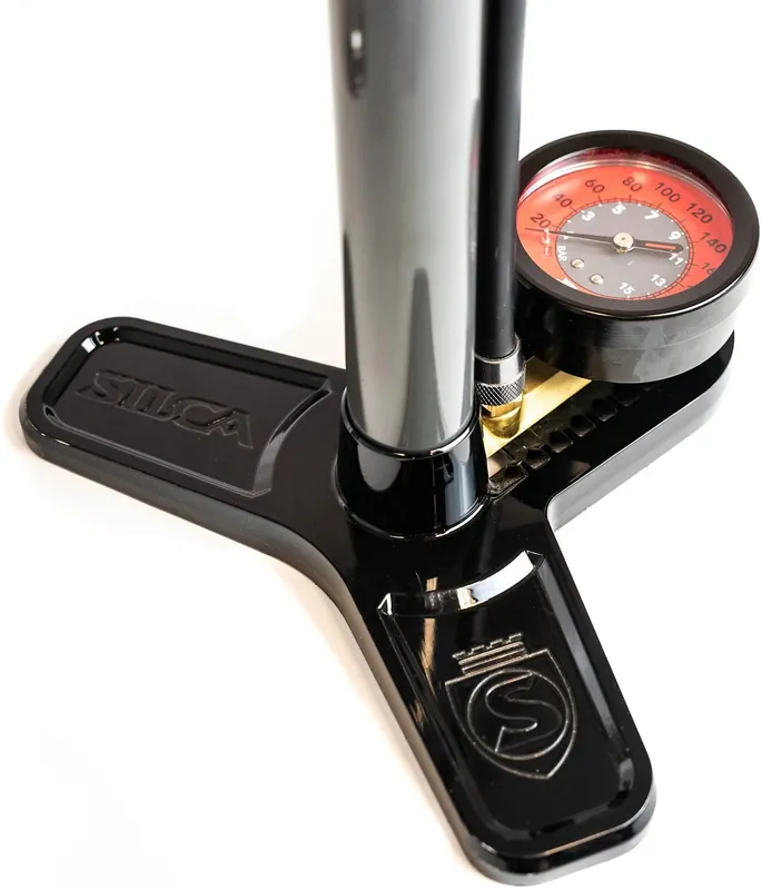 Mega-Angebot Silca Pista Plus Standpumpe grau