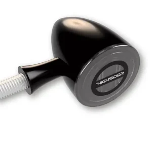 HIGHSIDER pro Rocket Bullet LED Rück-, Bremslicht, Blinker Schwarz/Getönt 3in1, E-Geprüft (Paar) Beliebt