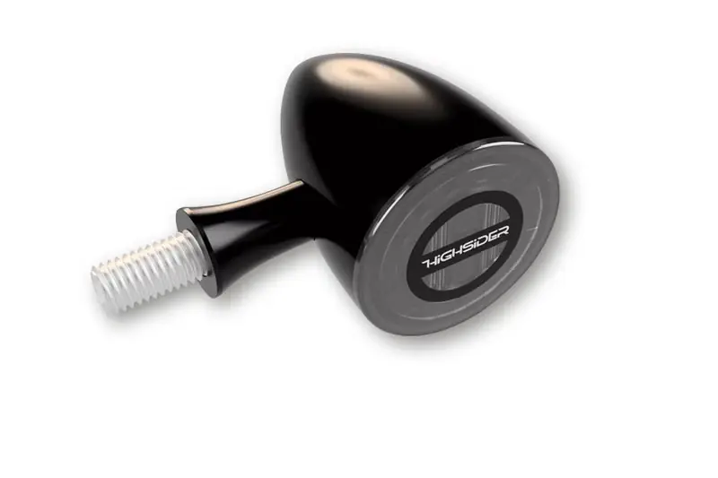HIGHSIDER pro Rocket Bullet LED Rück-, Bremslicht, Blinker Schwarz/Getönt 3in1, E-Geprüft (Paar) Beliebt