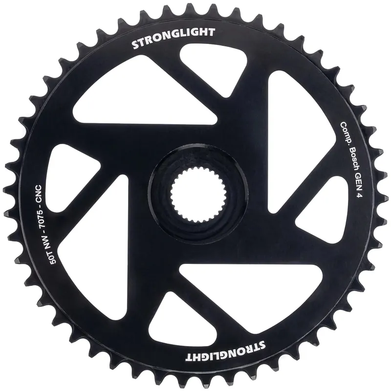 Schnäppchen Stronglight Kettenblatt 50 Zähne schwarz