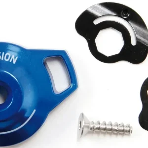 Sonderangebot RockShox Druckstufenverstellknopf blau
