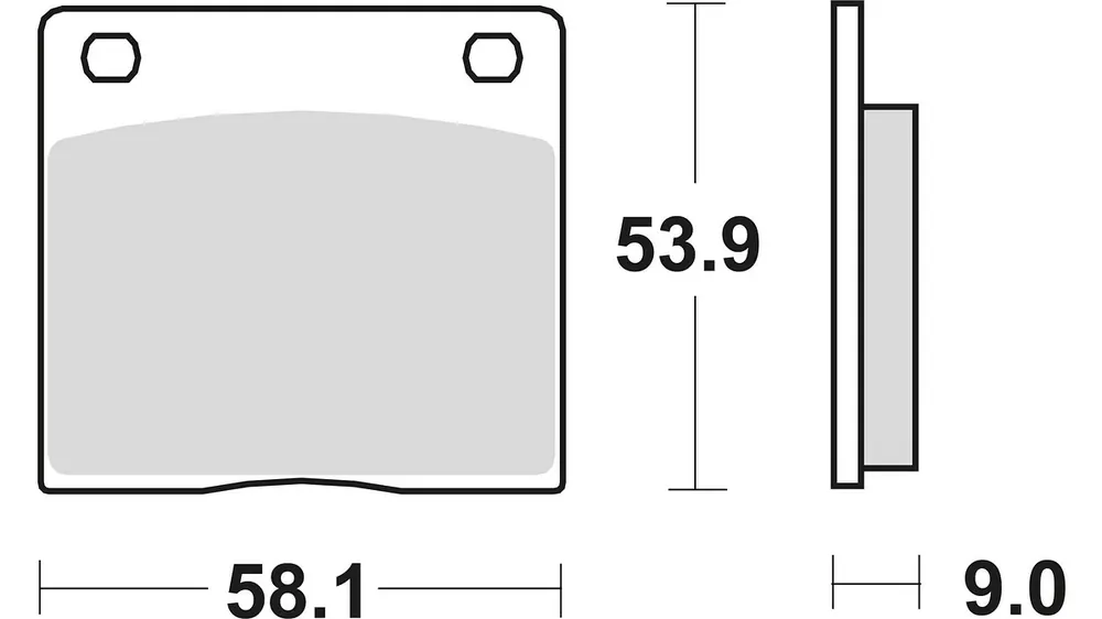 Billig TRW Bremsbelag MCB 73