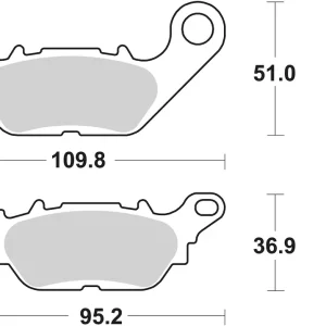 SBS Scooterbelag 227HF Street Ceramic Neuheit