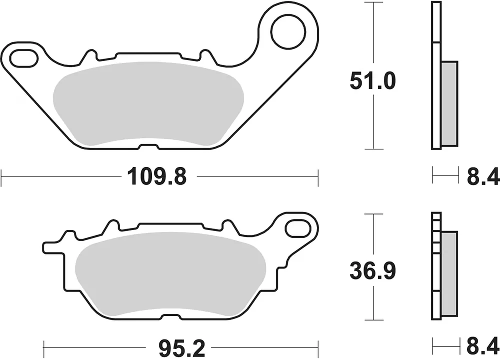 SBS Scooterbelag 227HF Street Ceramic Neuheit